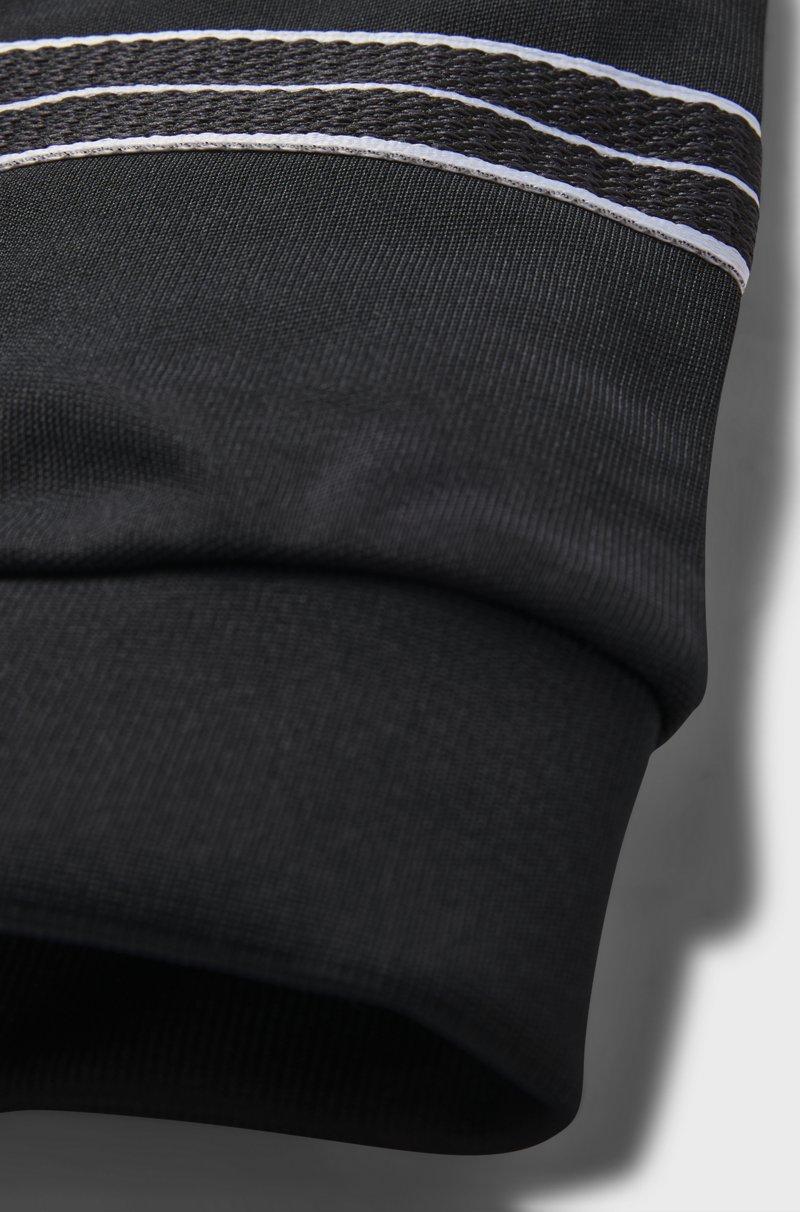 Hugo Boss Pantalones de chándal tapered fit para niños con ribetes de espiga Rebajas de fábrica