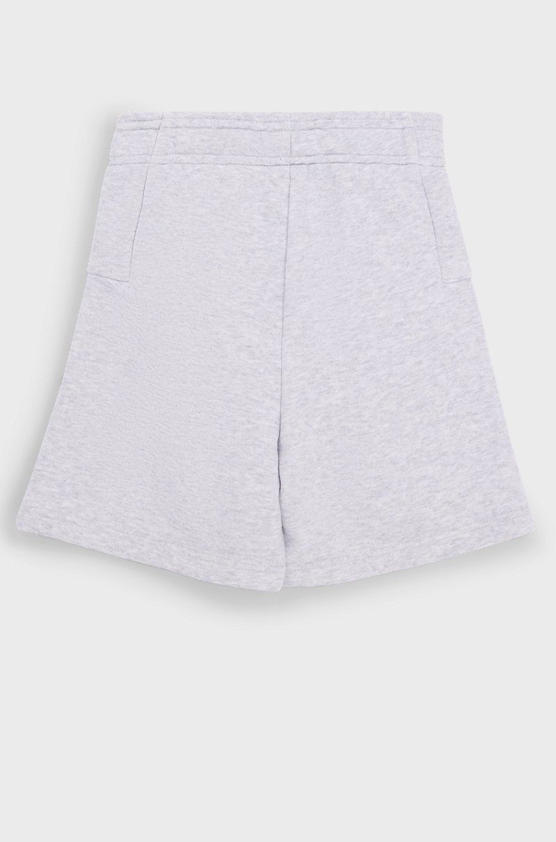 Hugo Boss Shorts de forro polar con logo estampado en alta definición para niños Tienda