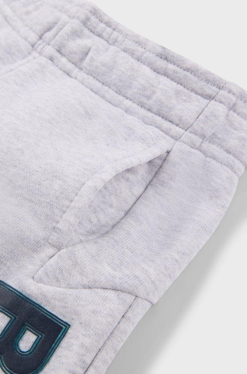 Hugo Boss Shorts de forro polar con logo estampado en alta definición para niños Tienda