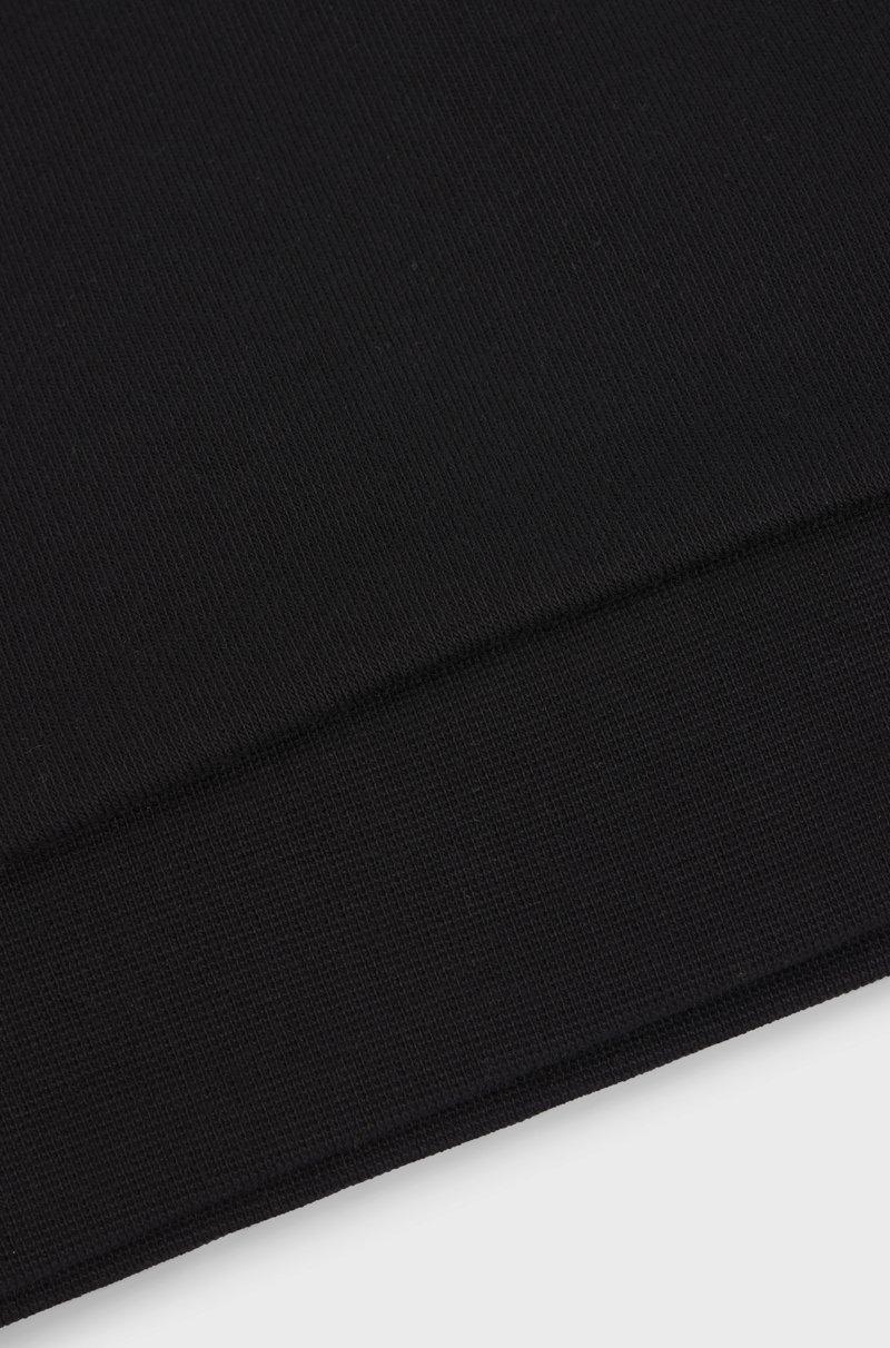 Hugo Boss Sudadera para niños en forro polar de algodón con logo vertical Rebajas online