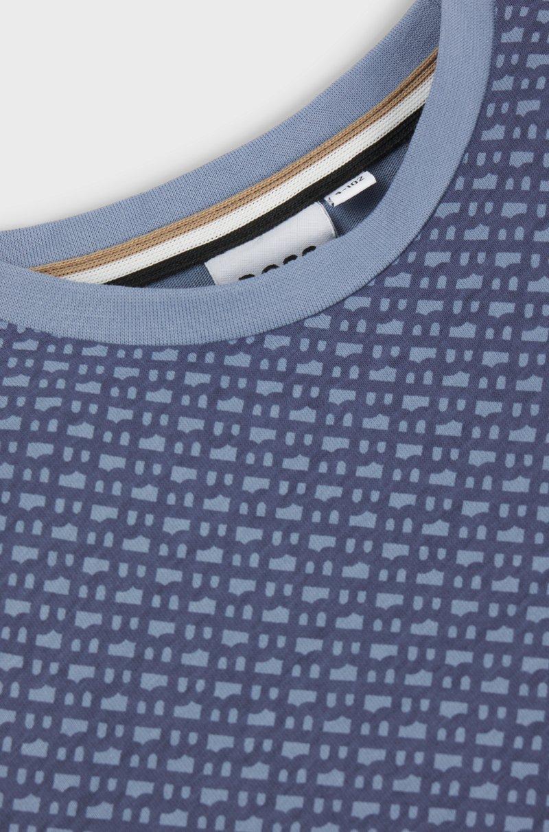 Hugo Boss Camiseta para niños en algodón con estampado de monogramas Envío gratis