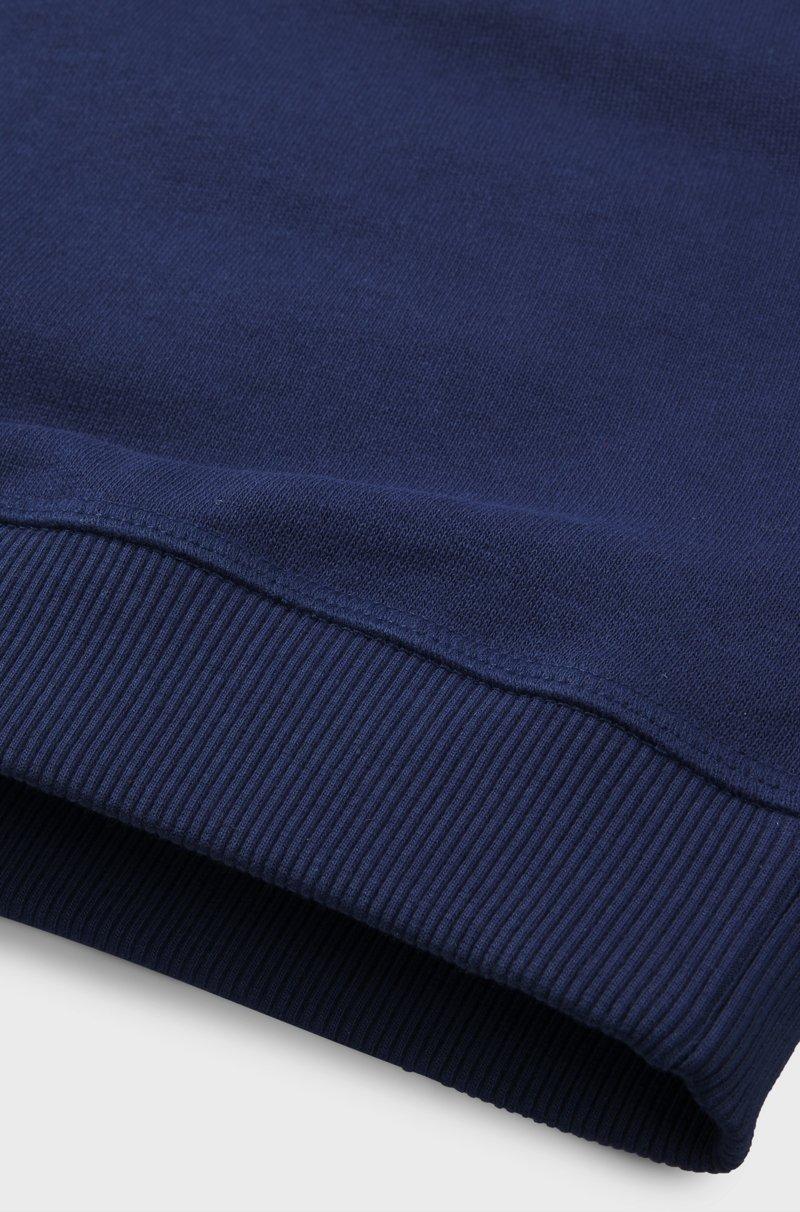 Hugo Boss Sudadera para niños en algodón con capucha y detalle de logo apilado COMPRAR AHORA