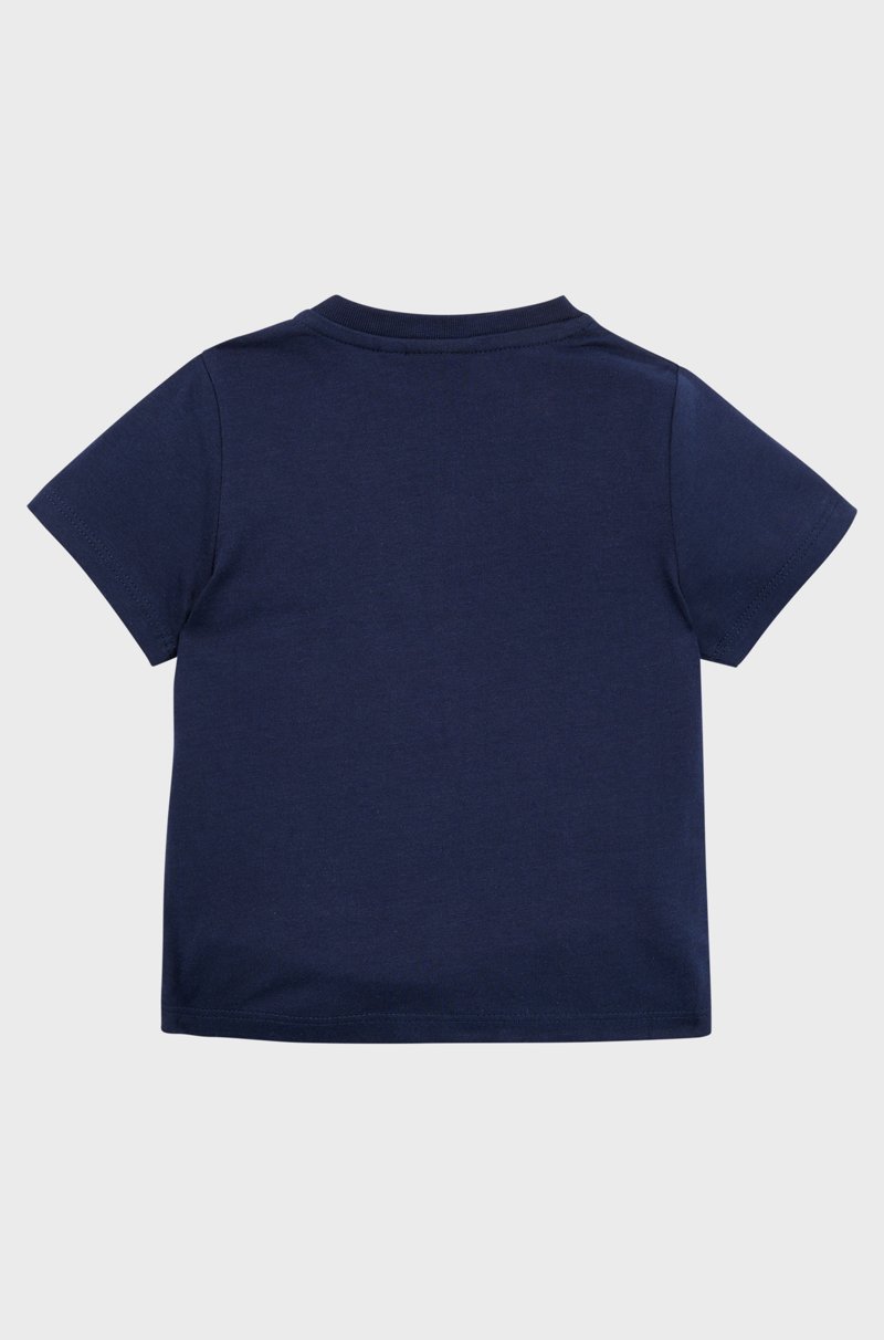 Hugo Boss Camiseta para niños en algodón con logo estampado Precio de fábrica