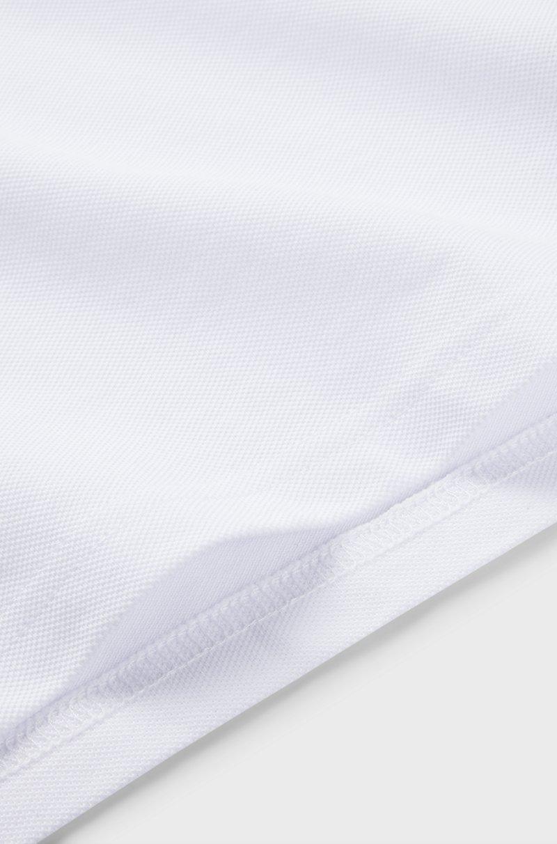 Hugo Boss Polo de piqué de algodón con logo estampado para niños Oferta especial de fábrica