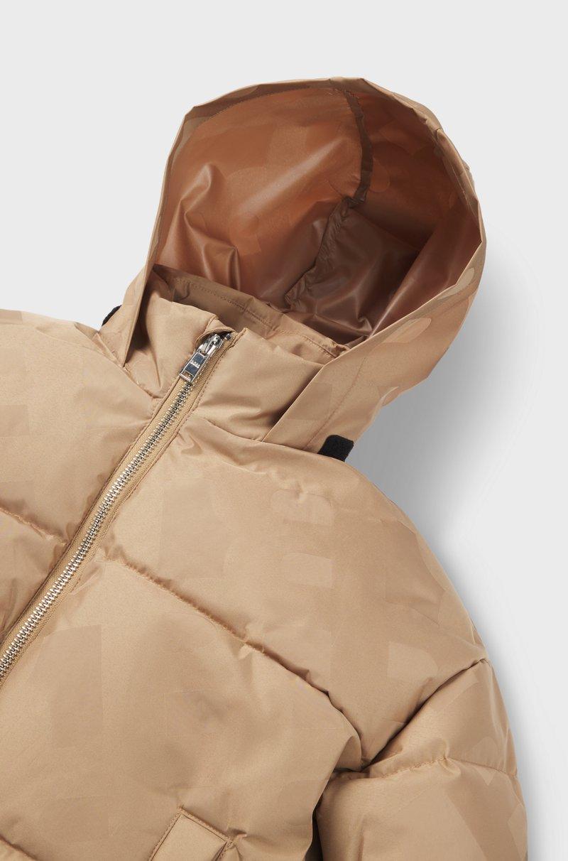 Hugo Boss Chaqueta acolchada para niños adornada con monogramas Envío internacional gratuito