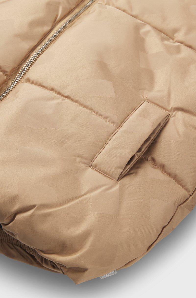 Hugo Boss Chaqueta acolchada para niños adornada con monogramas Envío internacional gratuito