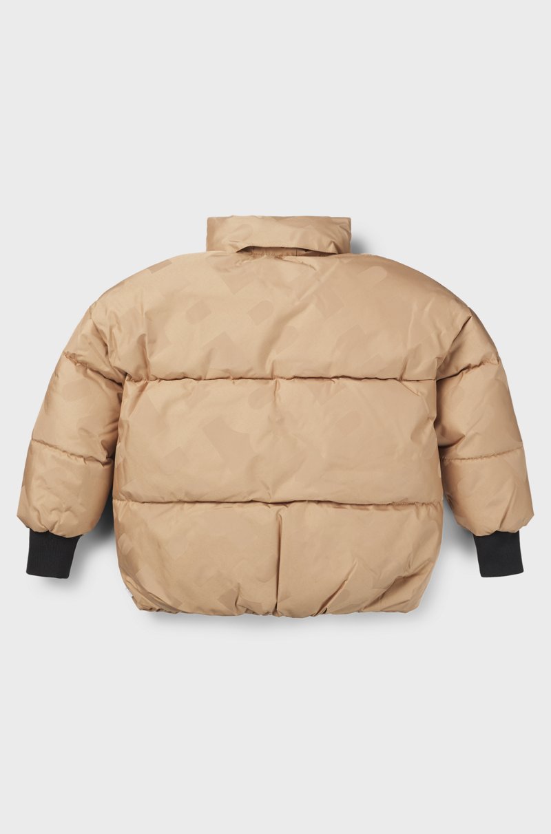 Hugo Boss Chaqueta acolchada para niños adornada con monogramas Envío internacional gratuito