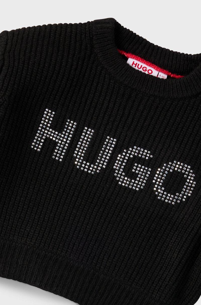 Hugo Boss Jersey corto para niños con logo tachonado En línea