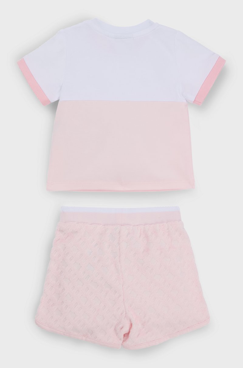 Hugo Boss Conjunto de camiseta y shorts para bebés en caja de regalo Outlet