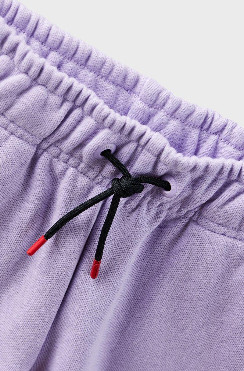 Hugo Boss Pantalones de chándal de algodón para niños con logo estilo rotulador Venta caliente