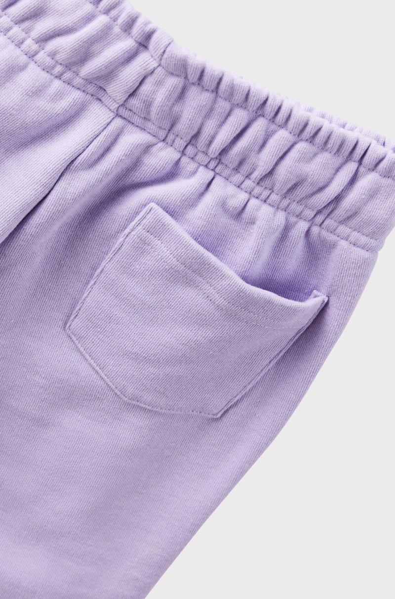 Hugo Boss Pantalones de chándal de algodón para niños con logo estilo rotulador Venta caliente