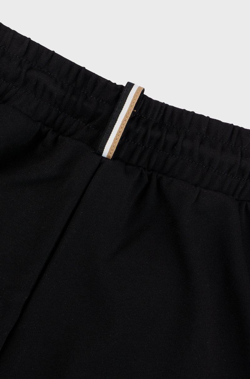 Hugo Boss Shorts para niños en tejido elástico con ribetes y logo Gran oferta