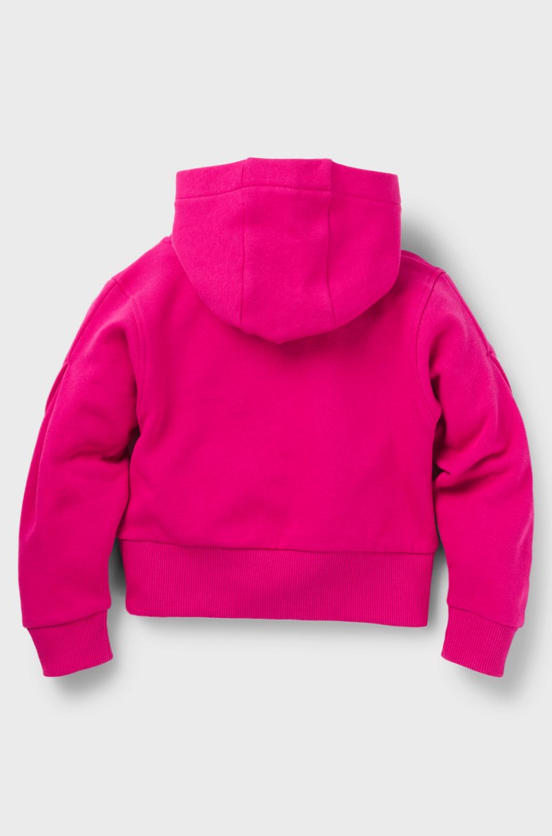 Hugo Boss Sudadera para niños en algodón con capucha y detalle de logo de estilo universitario Rebajas de fábrica
