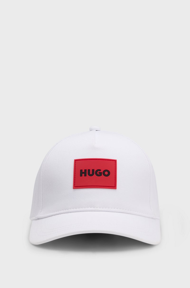 Hugo Boss Gorra para niños en sarga de algodón con insignia de logo Últimos 3 días