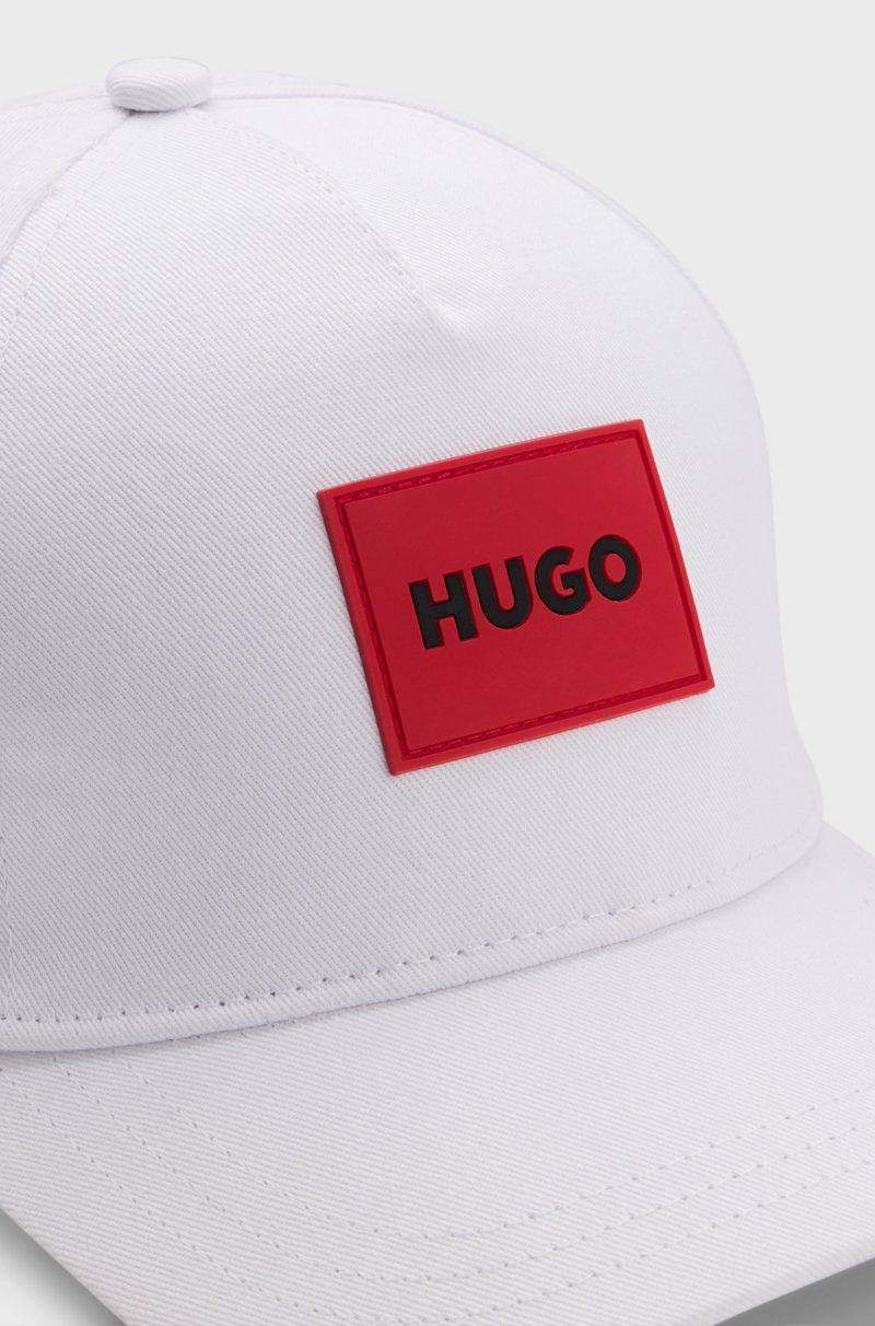 Hugo Boss Gorra para niños en sarga de algodón con insignia de logo Últimos 3 días