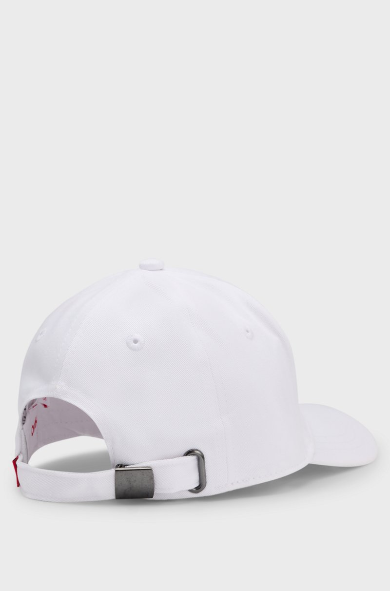 Hugo Boss Gorra para niños en sarga de algodón con insignia de logo Últimos 3 días