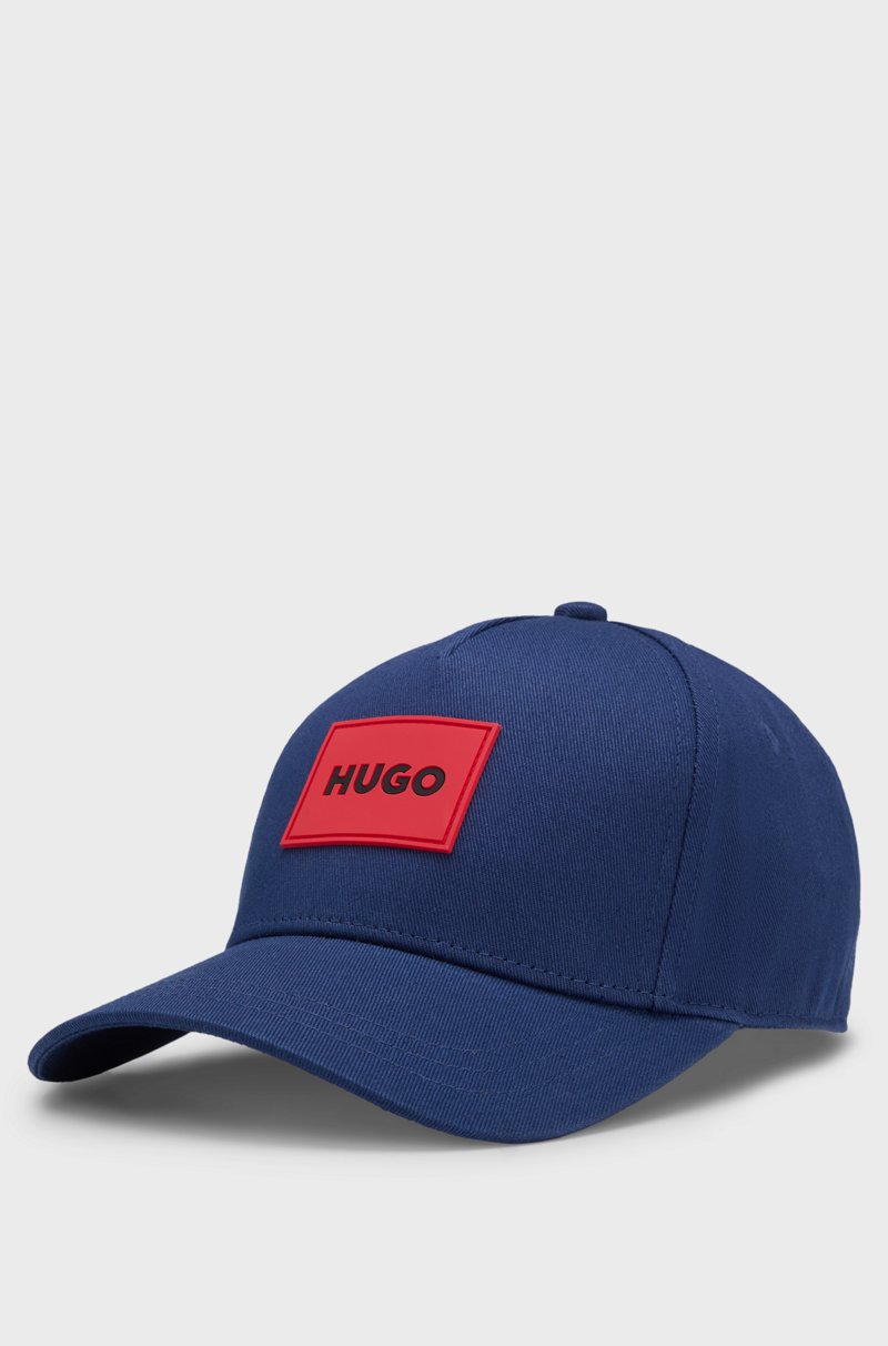 Hugo Boss Gorra para niños en sarga de algodón con insignia de logo COMPRAR AHORA