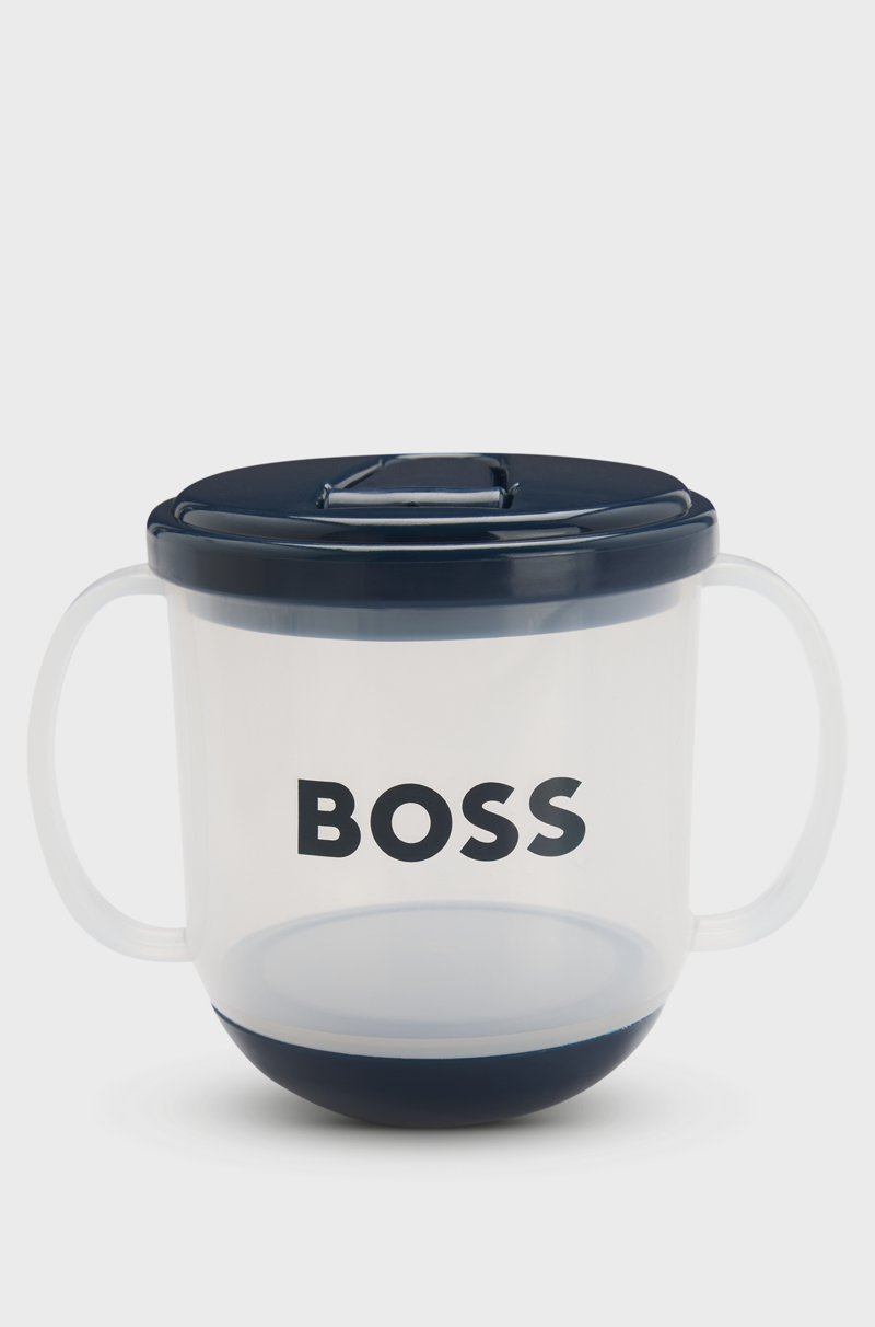 Hugo Boss Taza para bebés con asas y logo en caja de regalo Precio de fábrica
