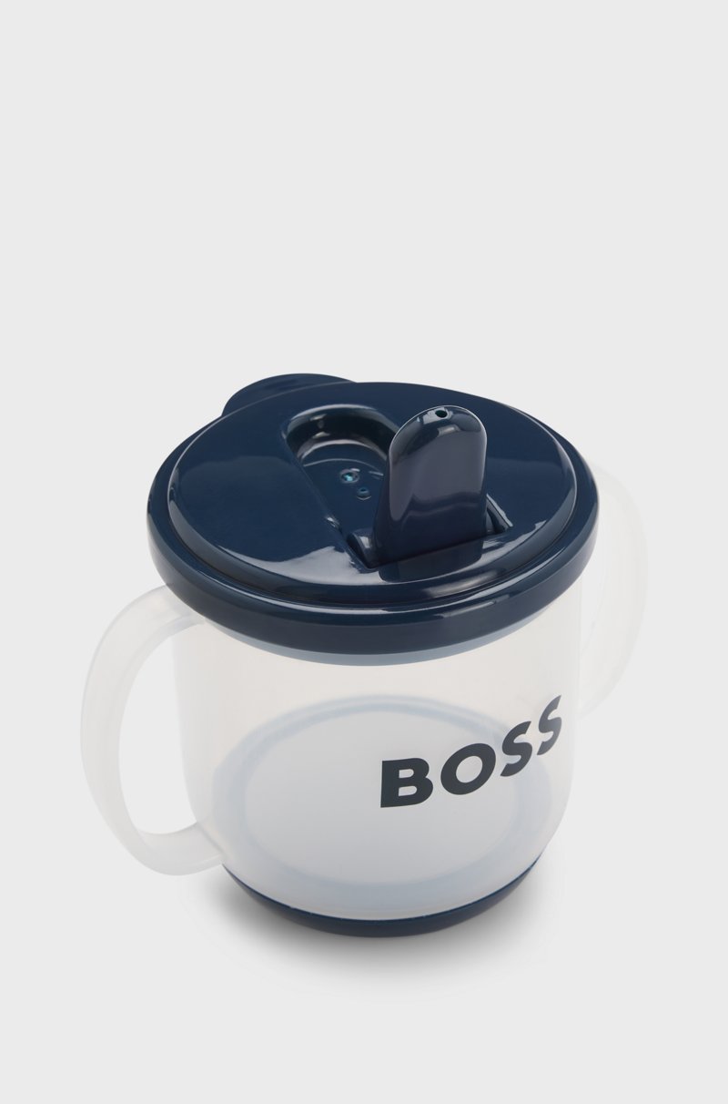 Hugo Boss Taza para bebés con asas y logo en caja de regalo Precio de fábrica