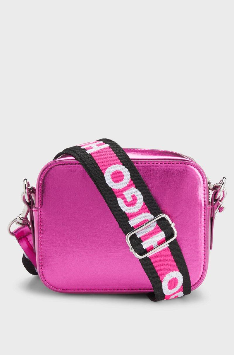 Hugo Boss Bolso de mano para niños en tejido metalizado con logo en la correa Limitado a 3 días