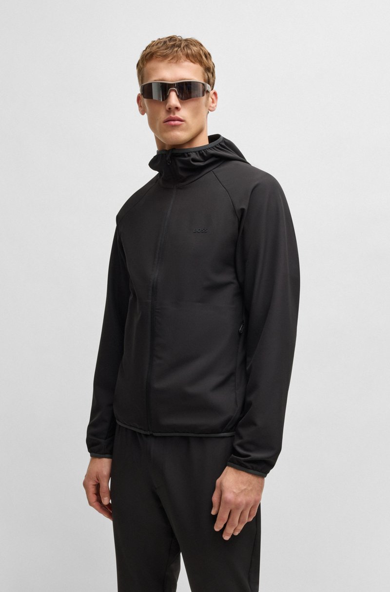 Hugo Boss Chaqueta de tejido multielástico repelente al agua Rebajas