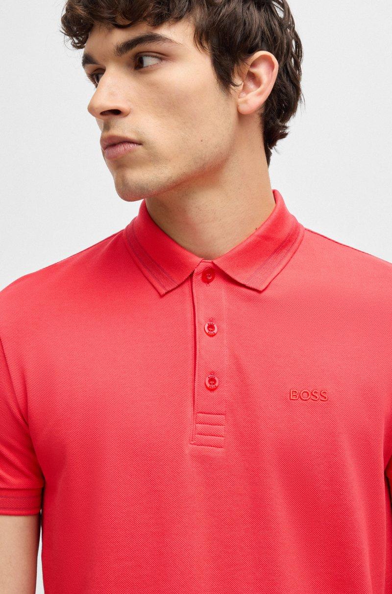 Hugo Boss Polo Paddy de piqué de algodón con logo en el reverso del cuello Rebajas baratas