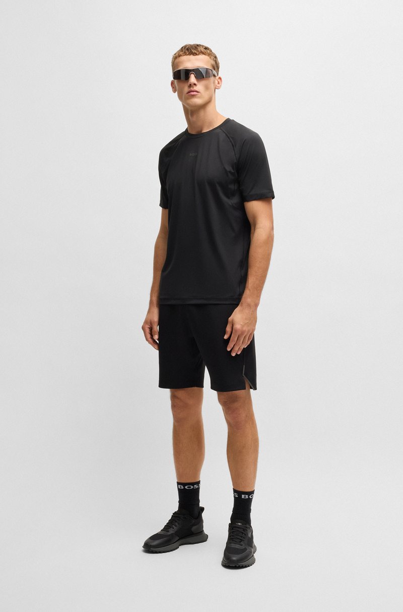 Hugo Boss Camiseta activa slim fit con detalles reflectantes decorativos Rebajas online