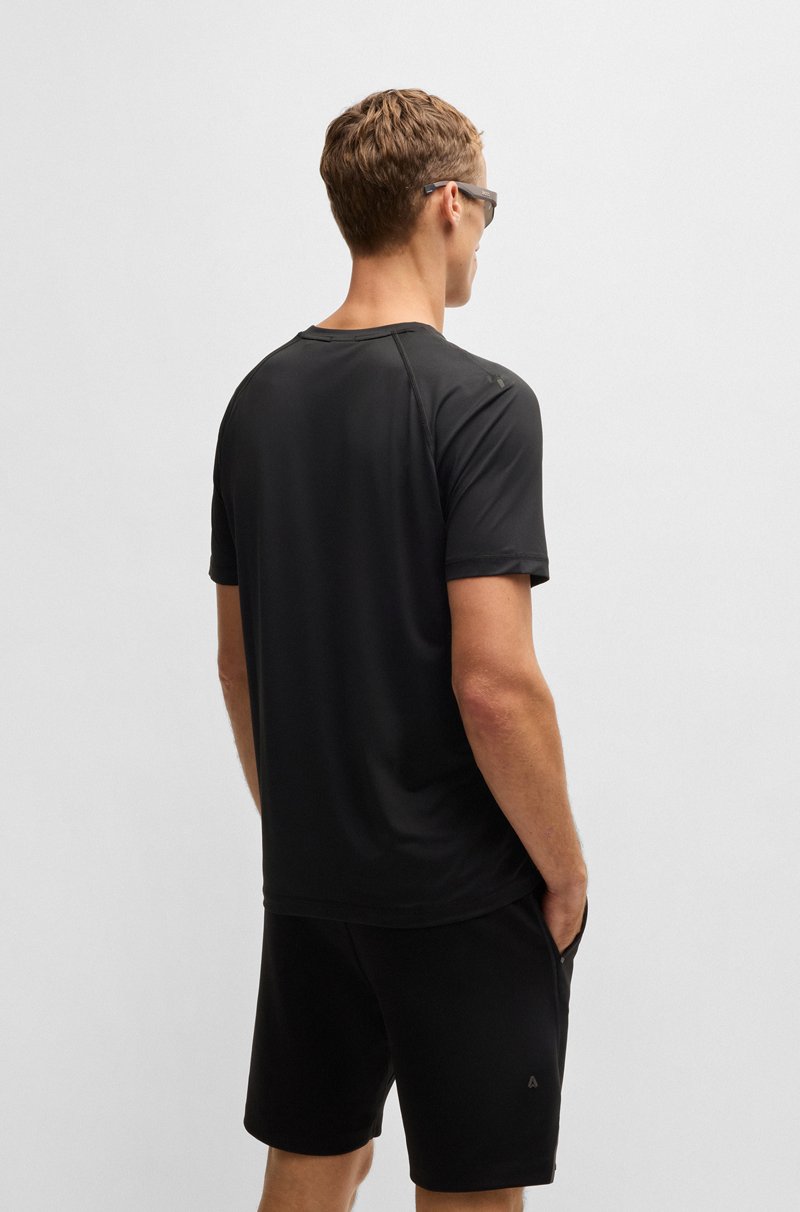 Hugo Boss Camiseta activa slim fit con detalles reflectantes decorativos Rebajas online