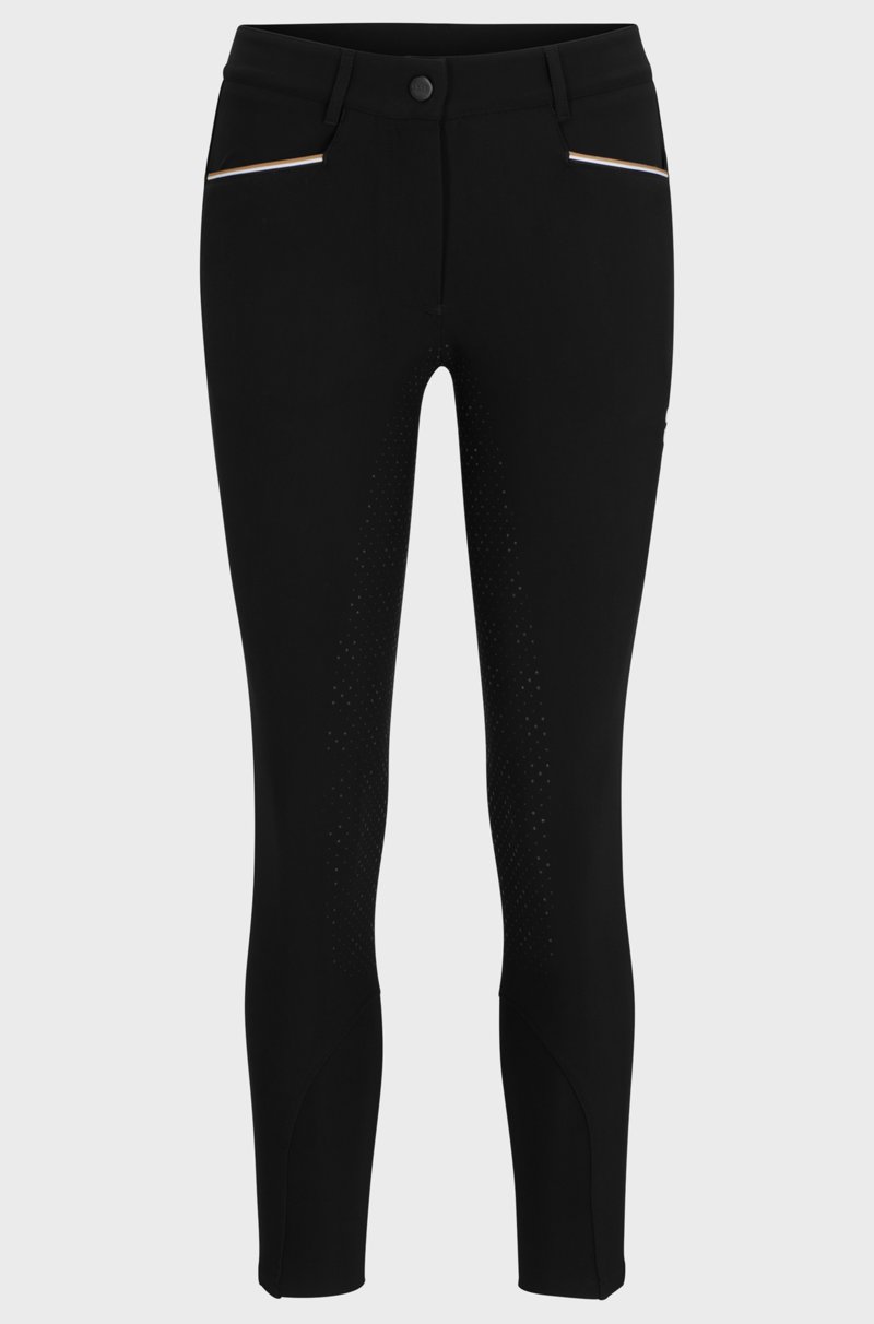 Hugo Boss Pantalones de equitación de material superelástico con agarre integral Oferta especial