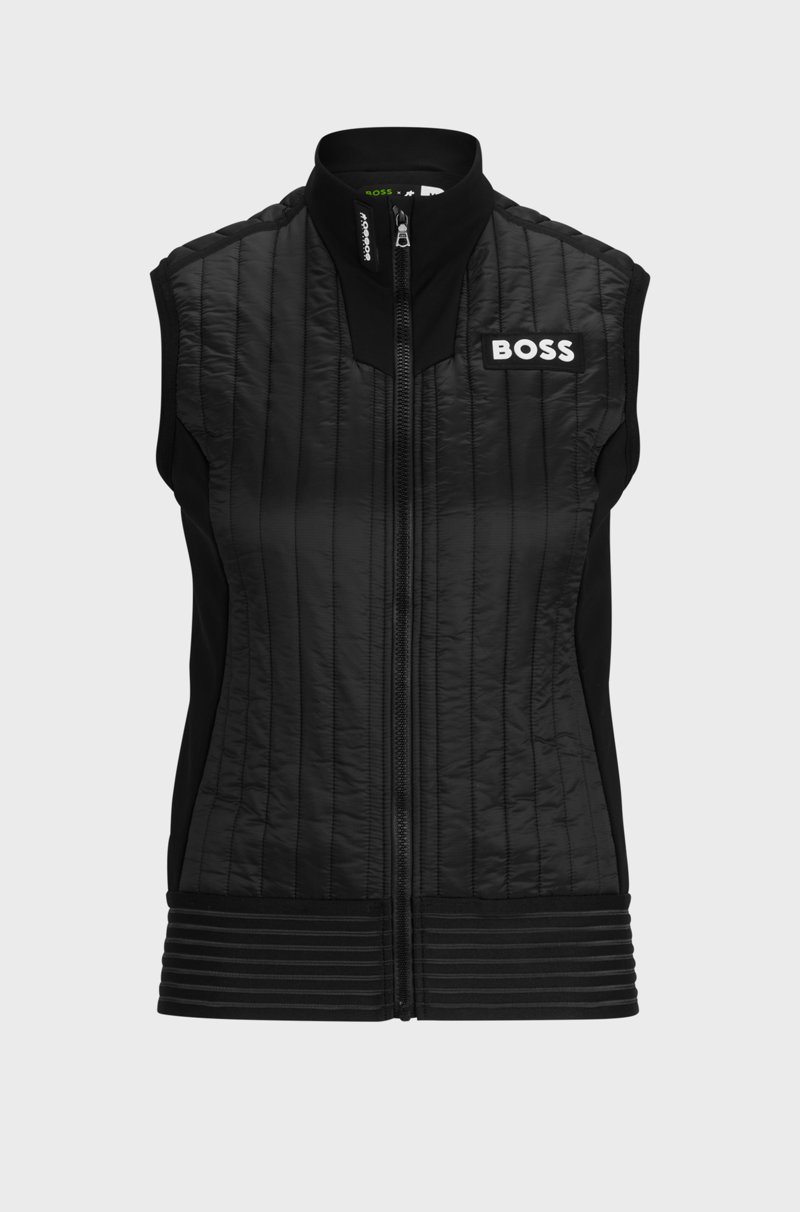 Hugo Boss Chaleco BOSS x ASSOS en material repelente al agua con aislante Envío gratis