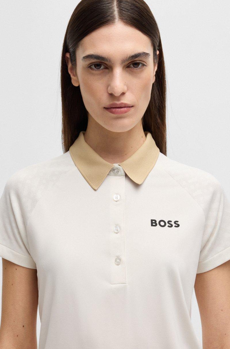 Hugo Boss Polo con bloques de color y detalle de logo Solo queda un día