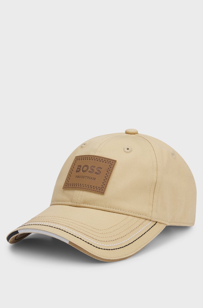 Hugo Boss Gorra para equitación con parche con logo de inspiración retro Grandes descuentos