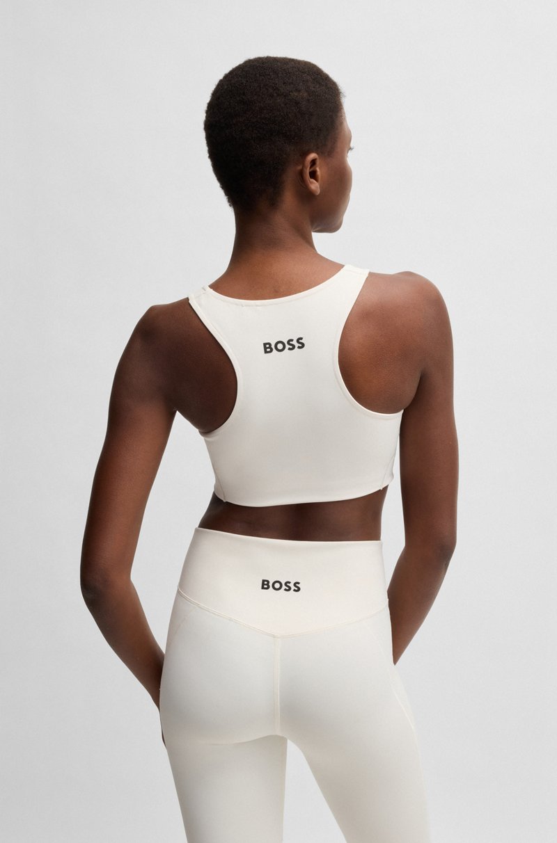 Hugo Boss Sujetador deportivo activo con relleno extraíble Descuento por venta flash