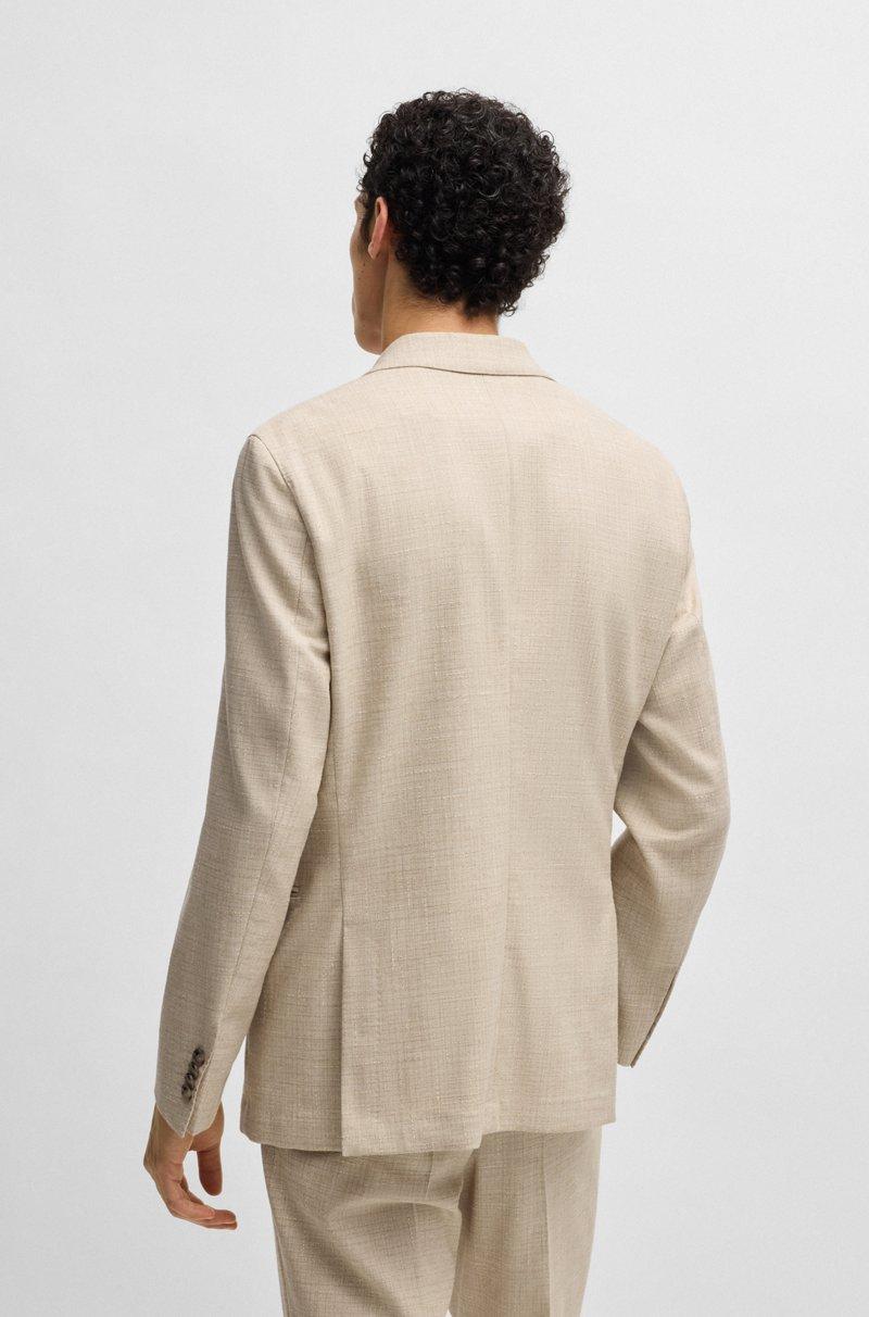 Hugo Boss Traje de dos piezas en tweed estampado Precio ultrabajo