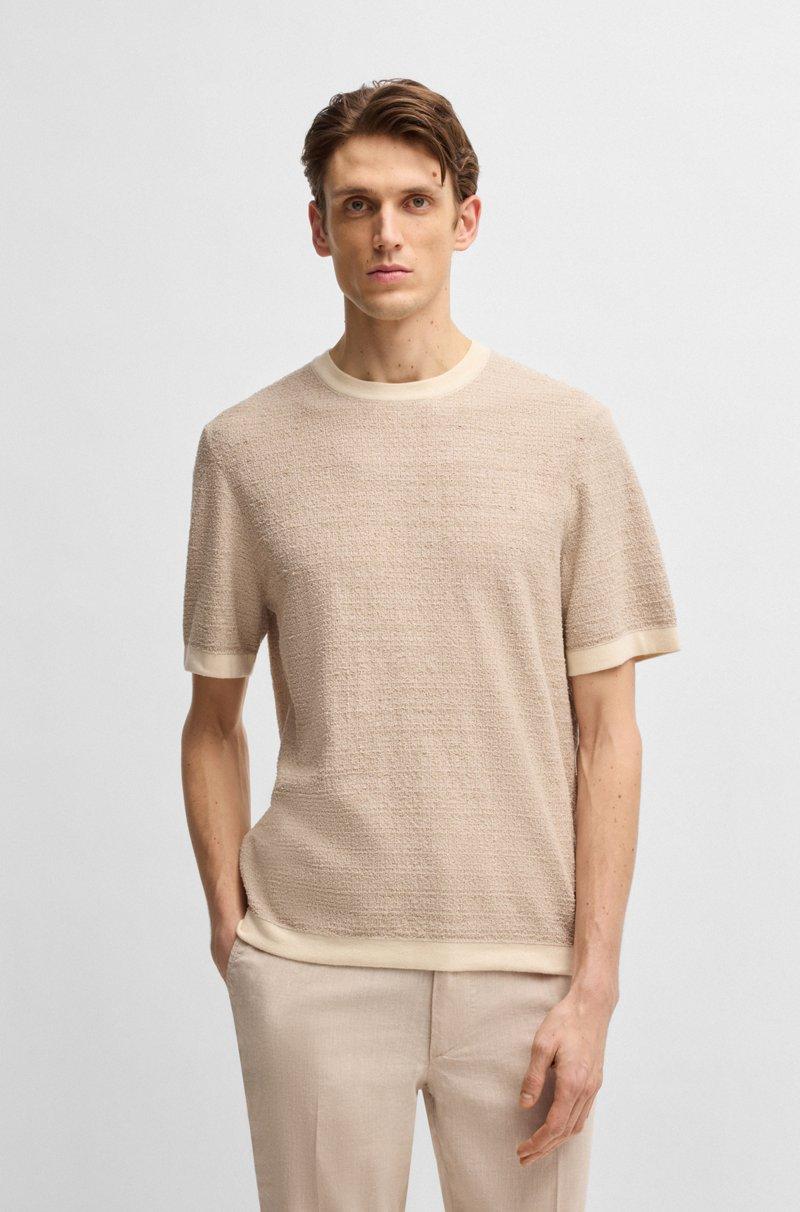 Hugo Boss Camiseta relaxed fit de jacquard Devoluciones gratuitas