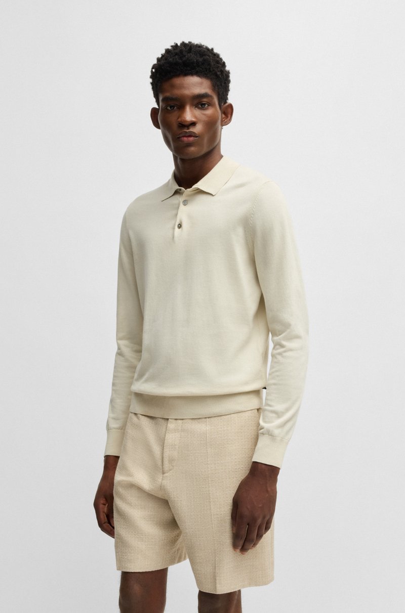 Hugo Boss Jersey estilo polo regular fit en punto de algodón
