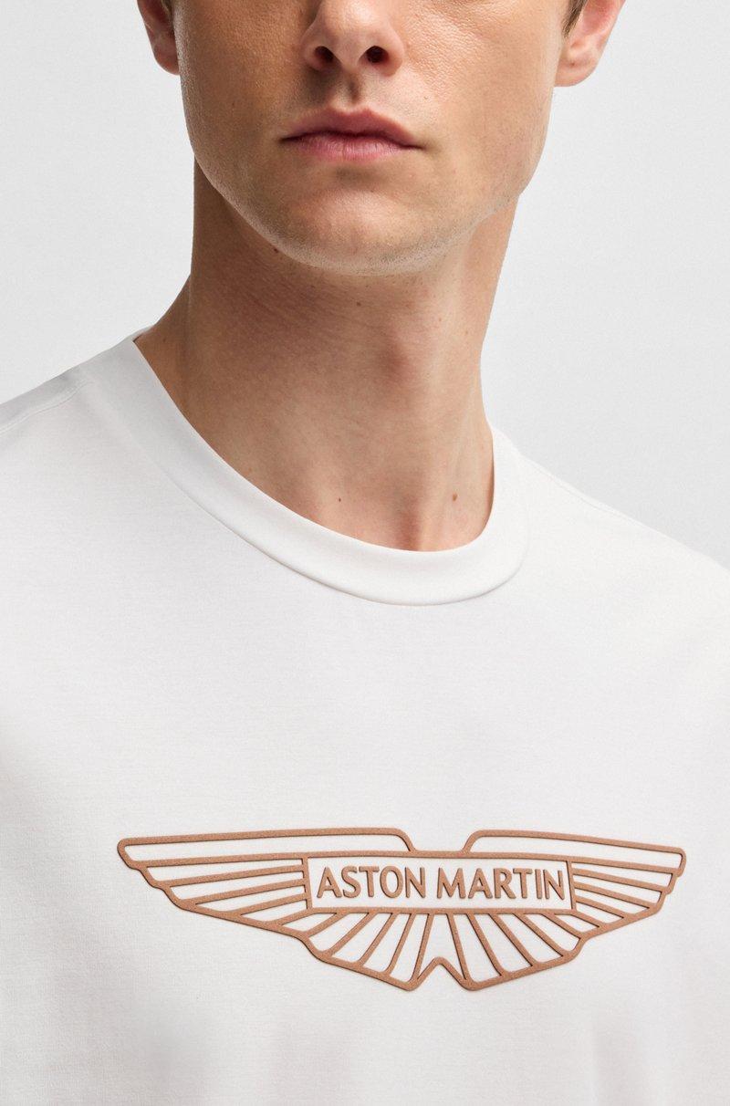 Hugo Boss Camiseta BOSS x ASTON MARTIN de algodón elástico con logo de diseño Gran oferta