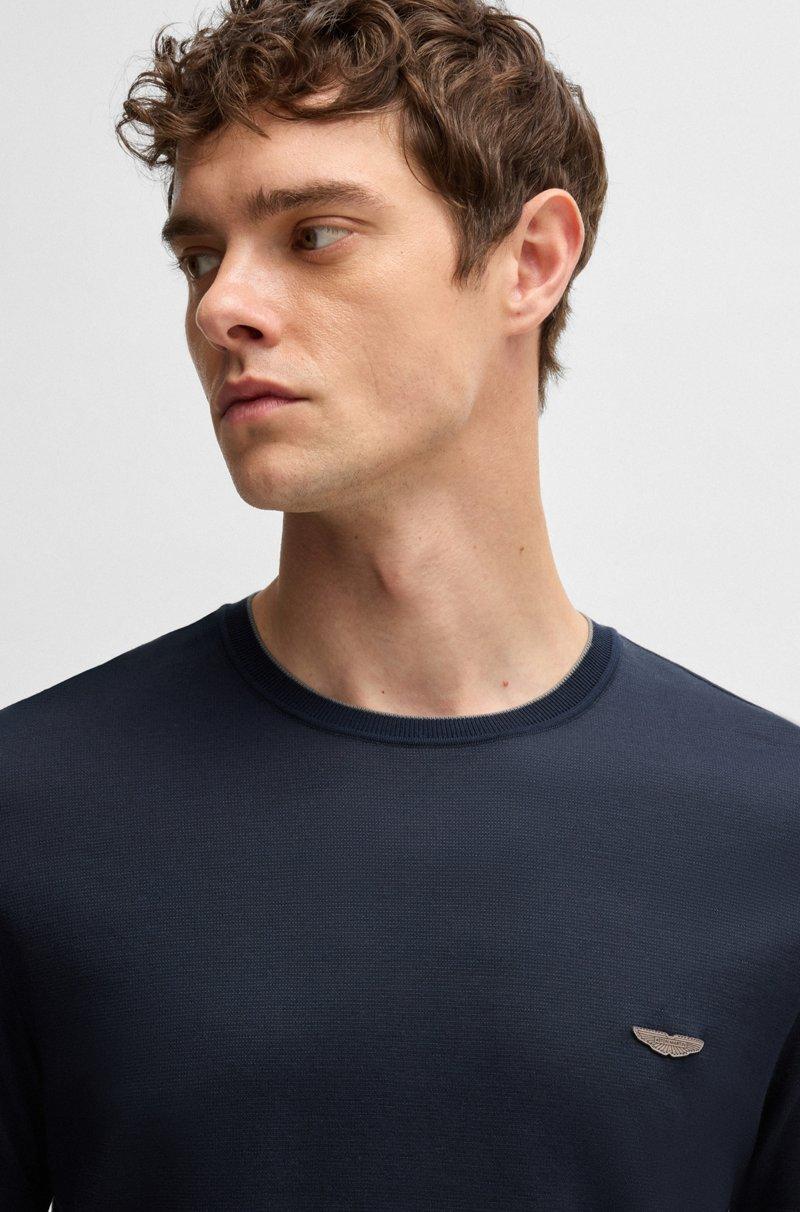 Hugo Boss Camiseta BOSS x ASTON MARTIN de algodón lino y seda Los más vendidos
