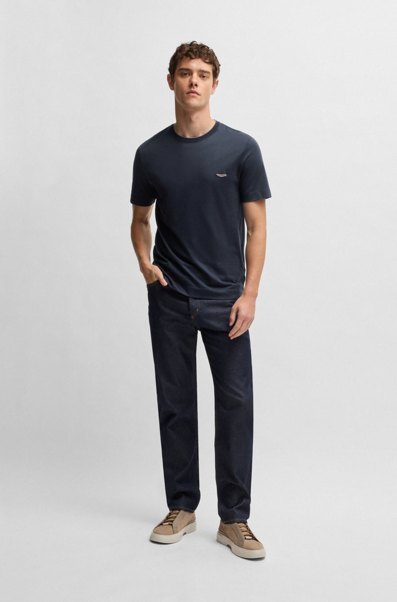 Hugo Boss Camiseta BOSS x ASTON MARTIN de algodón lino y seda Los más vendidos