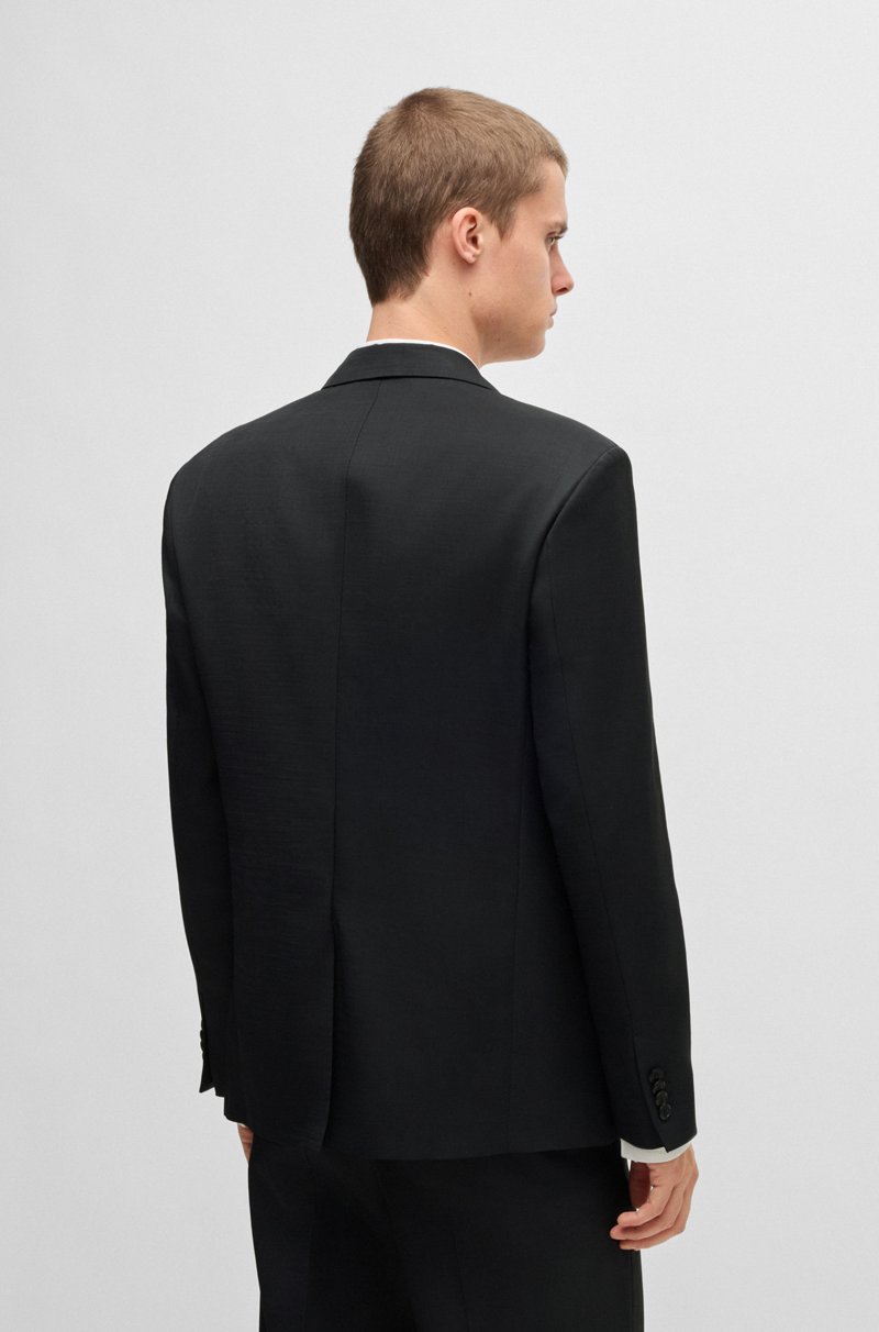 Hugo Boss Americana HUGO FORWARD slim fit en sarga de mezcla de lana Liquidación