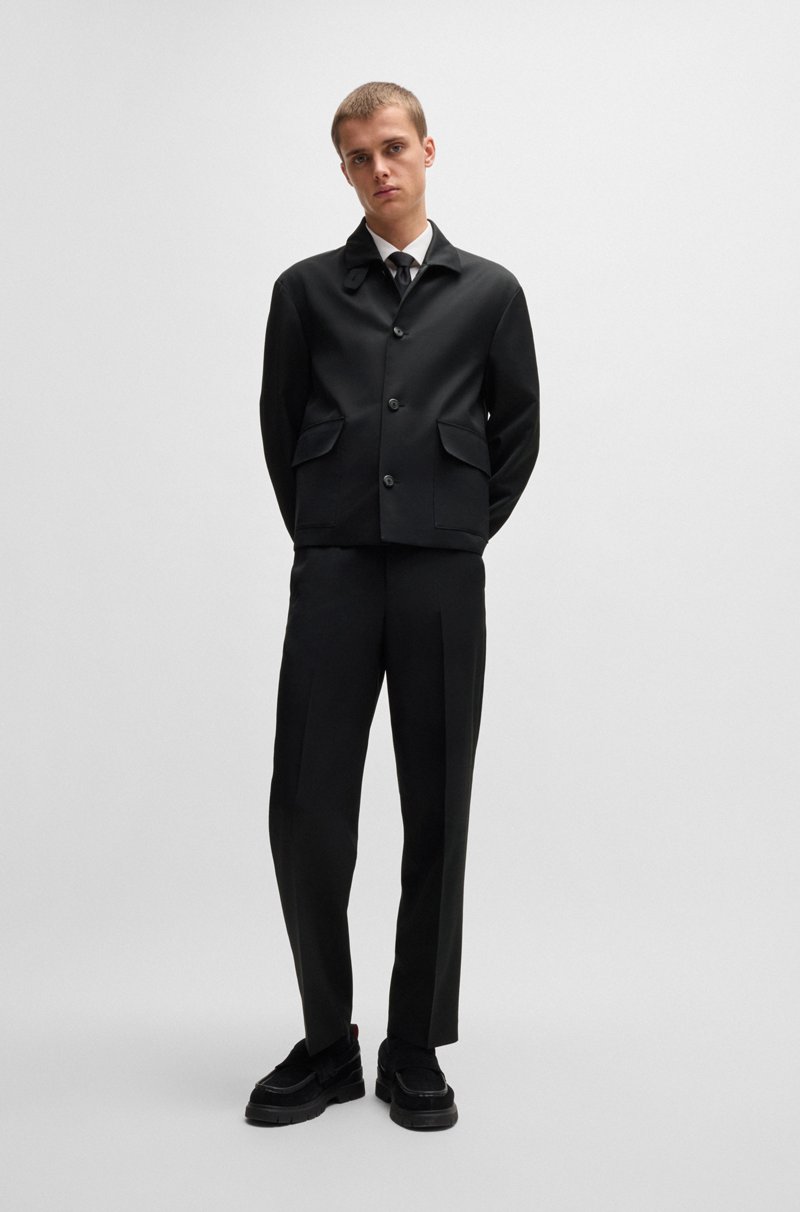 Hugo Boss Chaqueta HUGO FORWARD en sarga de mezcla de lana Rebajas online