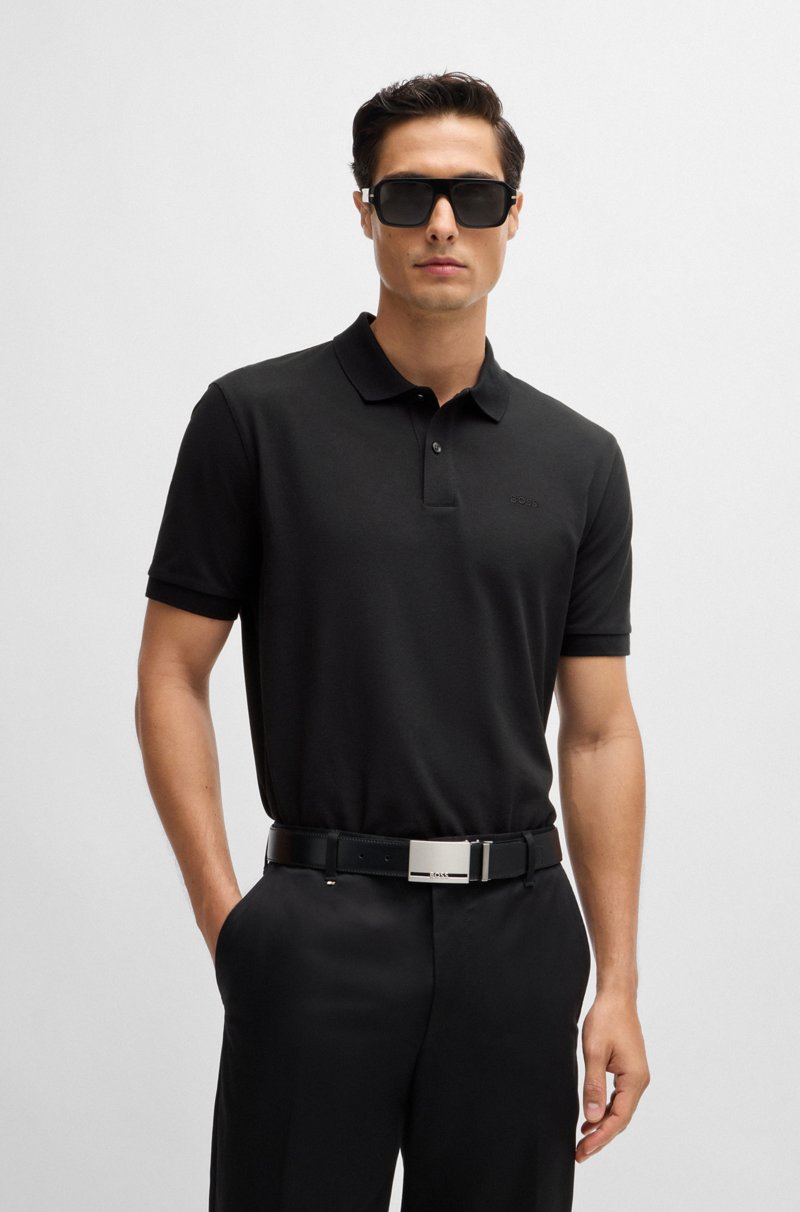 Hugo Boss Polo Pallas regular fit de algodón con logo bordado Oferta especial de fábrica