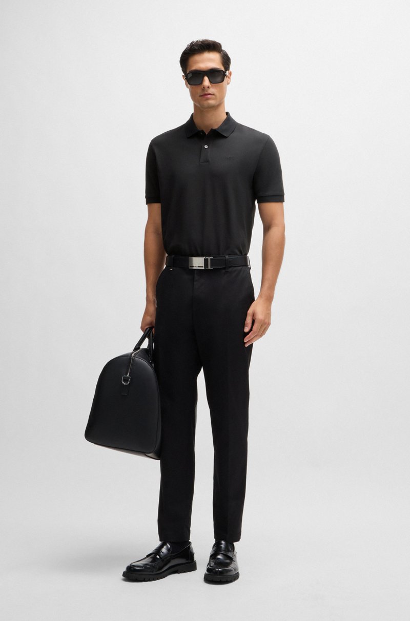 Hugo Boss Polo Pallas regular fit de algodón con logo bordado Oferta especial de fábrica