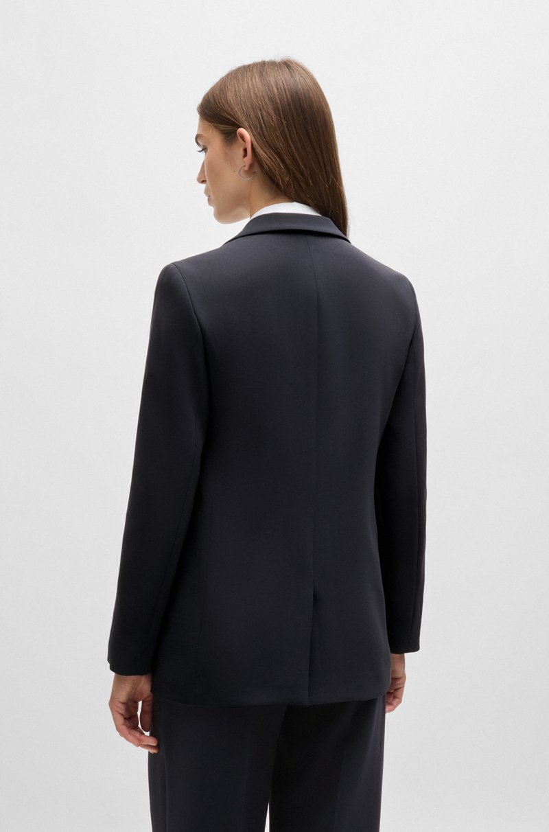 Hugo Boss Chaqueta regular fit en crepé resistente a las arrugas Gran oferta