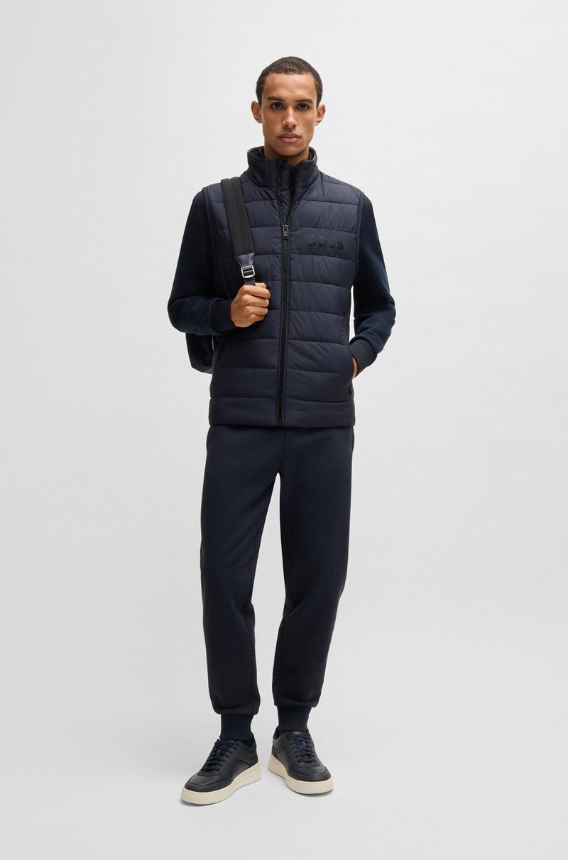 Hugo Boss Chaleco repelente al agua con logo tonal Solo queda un día