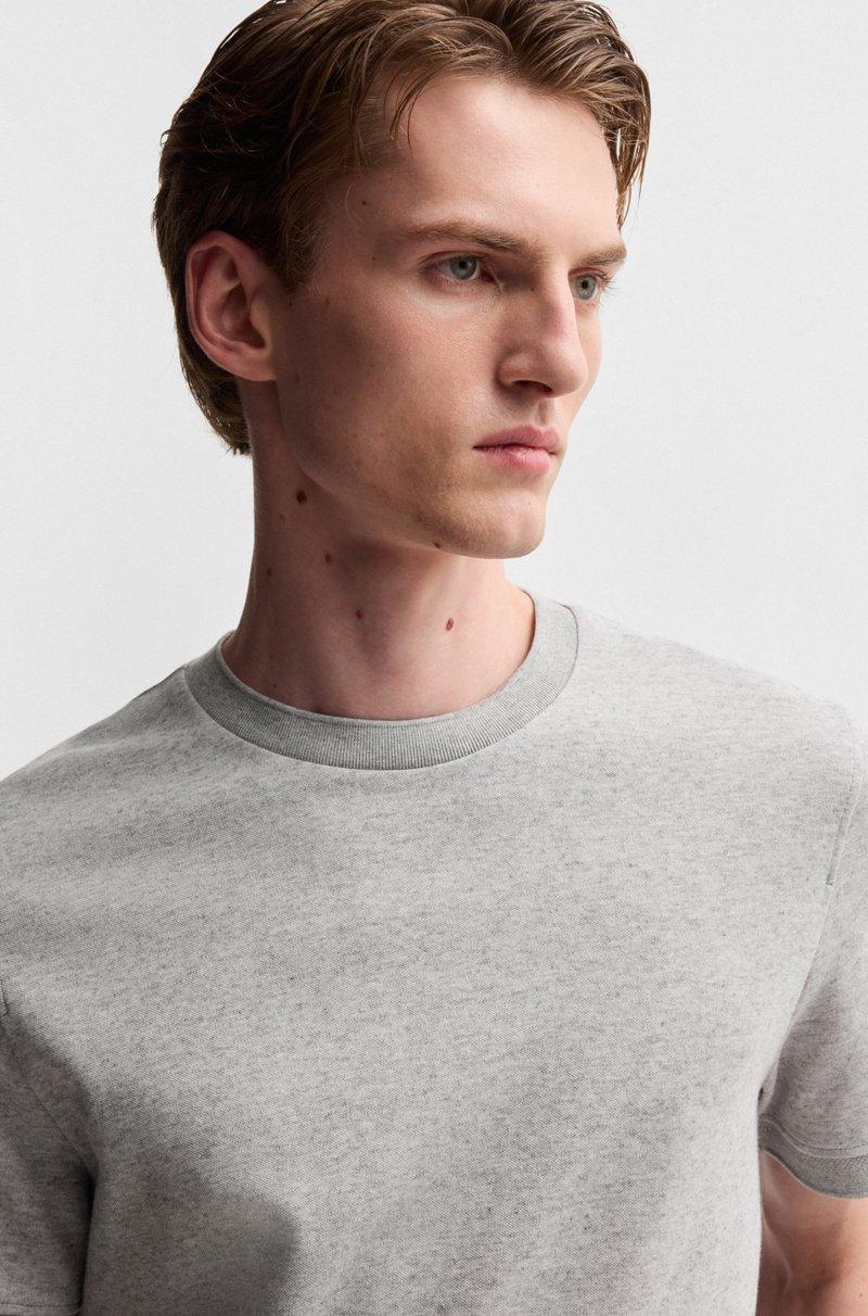 Hugo Boss Camiseta de mezcla de cashmere y algodón con acabado antibacteriano Limitado a 3 días