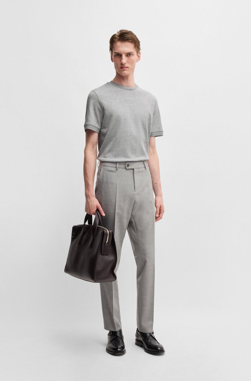 Hugo Boss Camiseta de mezcla de cashmere y algodón con acabado antibacteriano Limitado a 3 días