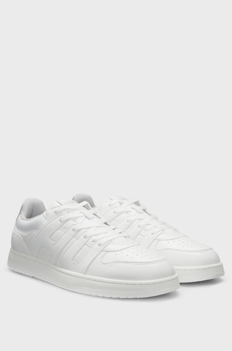 Hugo Boss Deportivas de piel sintética y empeines con logo Outlet online