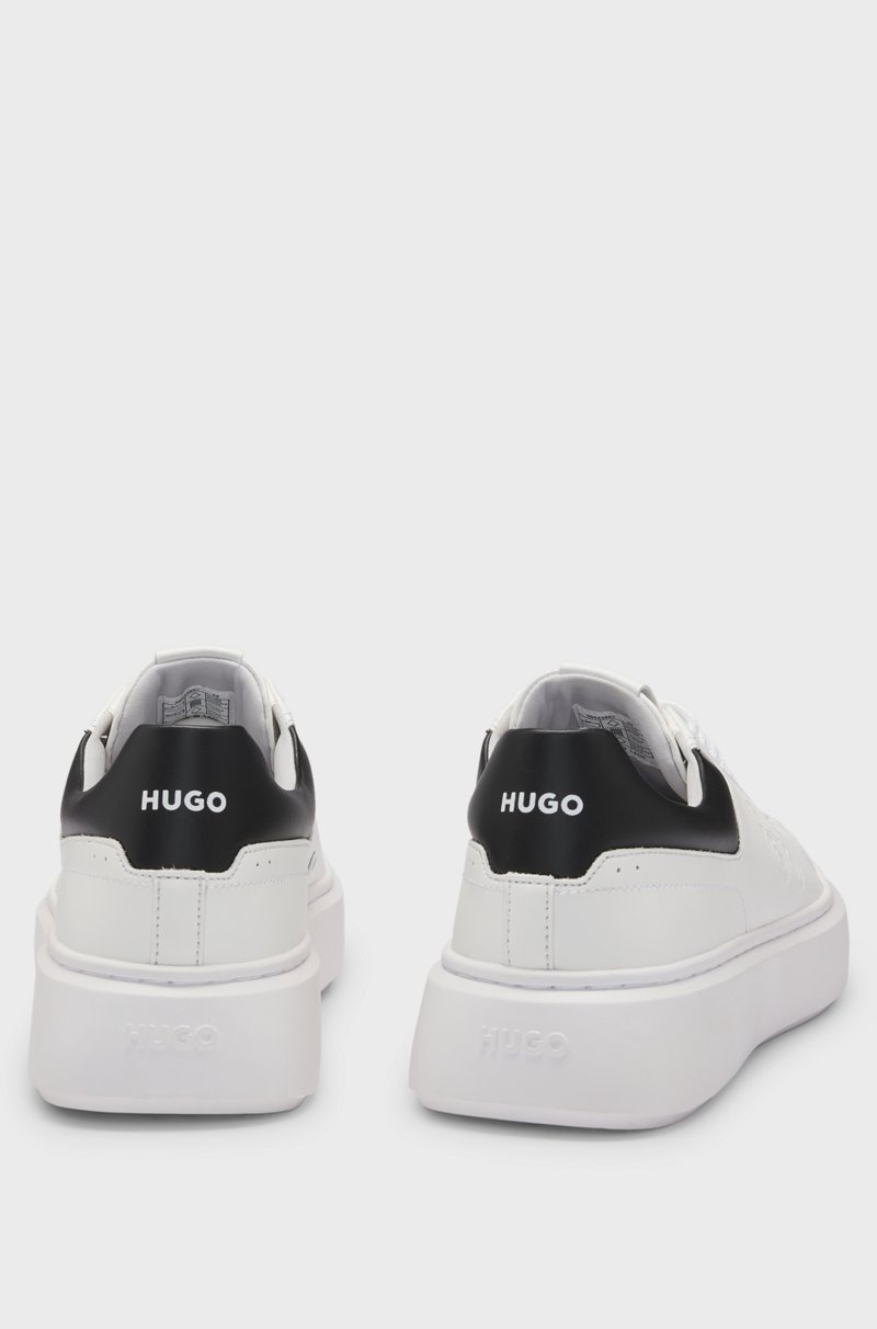 Hugo Boss Deportivas de caña baja con logo apilado Rebajas