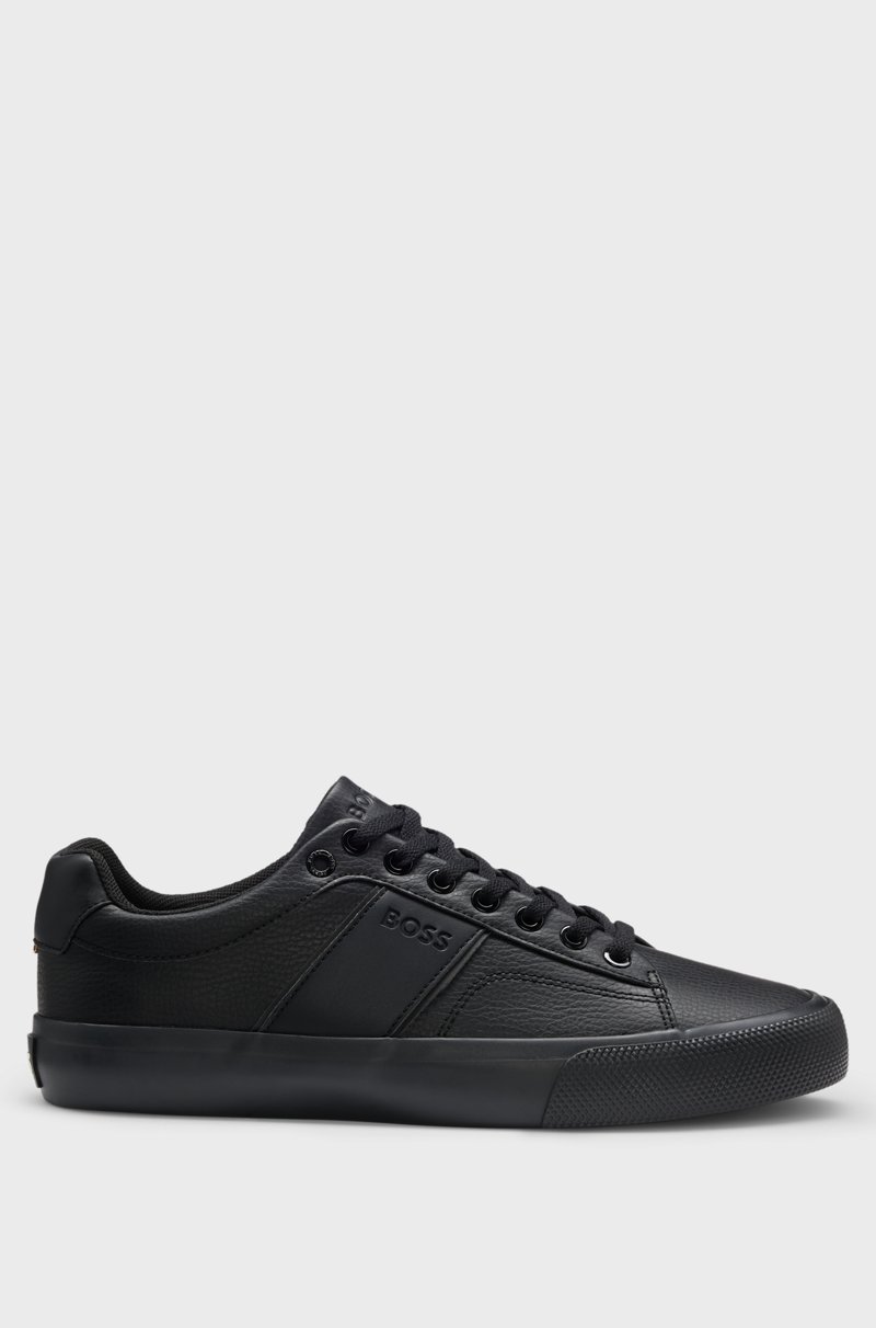 Hugo Boss Deportivas de piel sintética con texturas lisas y granuladas Ventas relámpago